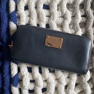 Michael Kors black leather wallet